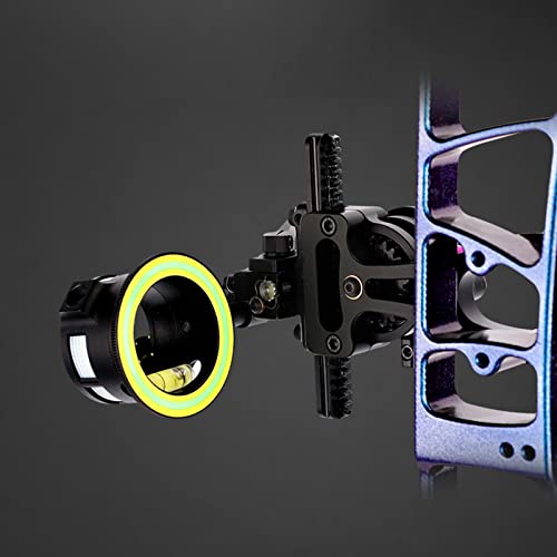 Derclive Compound Bow Sight 1 Pin 2 Aim Point Fast Eddie Sight Archery Accessories #TOP4