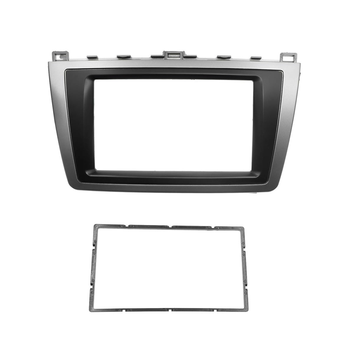 Panel estéreo DVD for Coche 2 DIN, Marco de Fascia de Radio Compatible con 6 Atenza 2008-2012, Montaje en Tablero, embellecedor de instalación, DVD de reposición