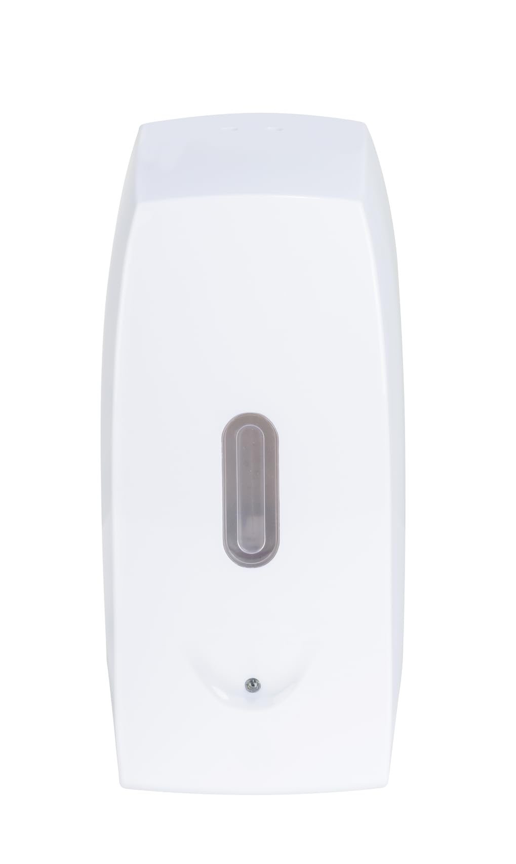 WENKO Seifenspender Mod. Tirano automatischer Infrarot Sensor klebend oder schraubbar 500 ml nachfüllbar Bad Dusche WC Kunststoff Weiß 10x20,5x9,5 cm
