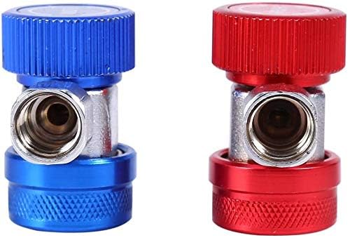 Acoplador rápido ajustable para R134a con conectores 1/4 pulg miniatura 7