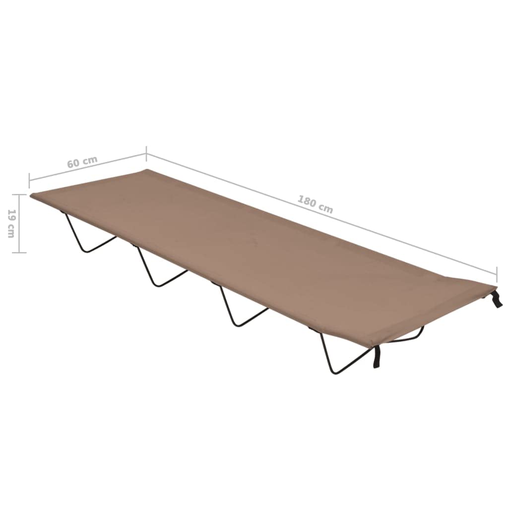 Lit de camping 210x80x48 cm XXL Bleu Lit de camping 210x80x48 cm XXL Bleu