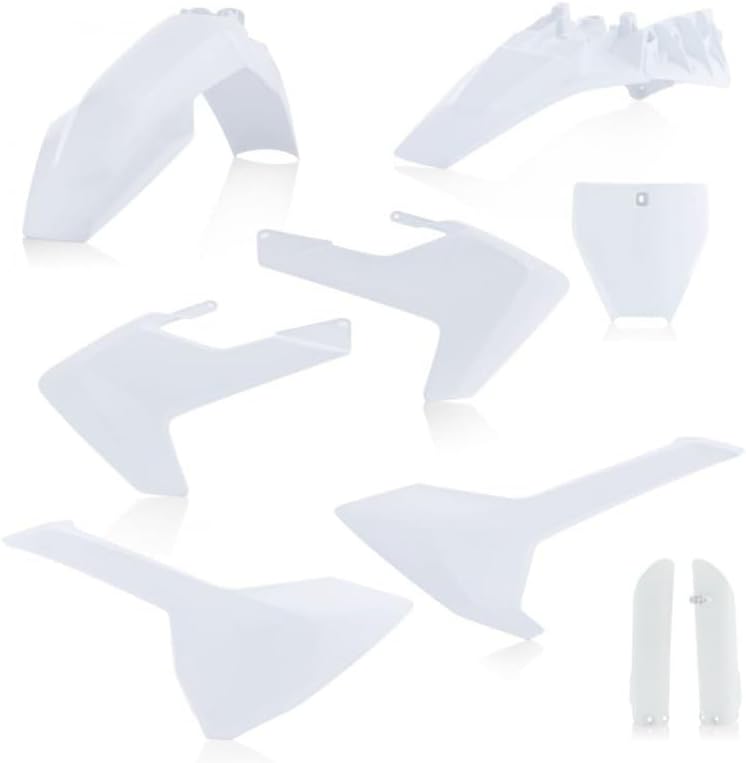 Acerbis Full Plastic Kit – Compatible with Husqvarna TC85 (18-24) – White 20