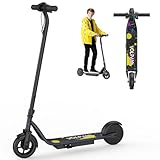 VOLPAM Electric Scooter for Kids Aged 3-8-14, 250W Motor, Max Speed 9 MPH, Max Range 10 Miles, 3.5''/6.5'' Tires, Gift for Boys and Girls
