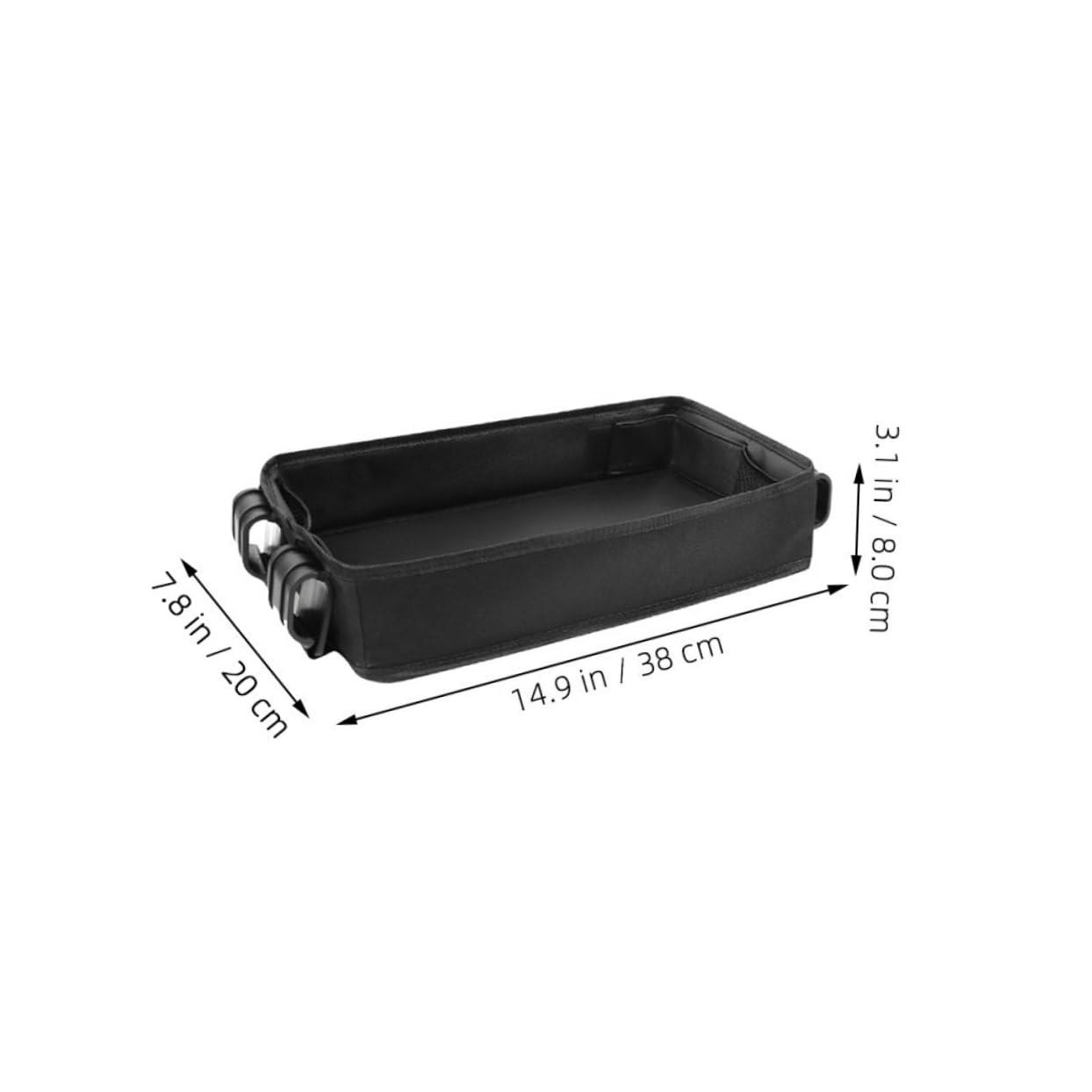 TOYANDONA Tablett für Kinderwagen mit Becherhalter und Handyhalterung Faltbarer Snack-organizer aus Canvas für Junge Mädchen und Kleinkinder
