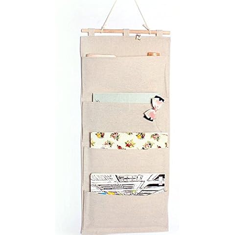 Co-link Linen/Cotton Wall Organizer Cover