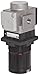 SMC ARG20K-N02G1H-Z Regulator with Gauge in Handle, Relieving type, with Backflow Function, 7.25 - 123 psi Set Pressure Range, 28 scfm, Gauge in Handle, With Set Nut, 1/4" NPT
