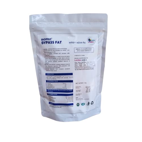 Image of Bio Pro Bypass Fat For Cow, Cattle, Buffalo & Farm Animals,Increase Milk Production Powder For All Life Stages(1Kg)