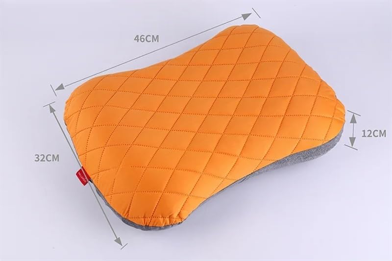 Oreiller de camping gonflable ultraléger for adulte, oreiller gonflable de, oreiller gonflable compact for dormir, coussin d'oreiller de de camping gonflable doux, coussin d'oreiller compressible ultr