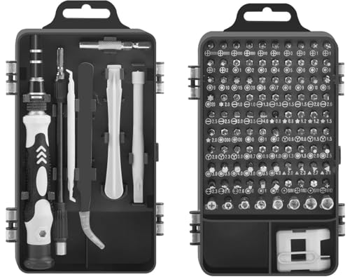 Venom 124-in-1 Professionelles Elektronik- & Gaming-Reparaturset | Pr&auml;zisions-Schraubendreher-Set f&uuml;r PS5, Xbox Series X/S, Nintendo Switch, PC, Laptop, Handy, Tablet & Controller-Reparaturen