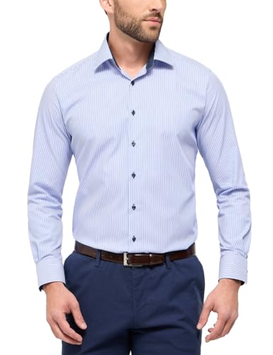 eterna Modern Fit Langarmhemd Citystreifen 8992-16-X14P, Größe 40, Farbe...