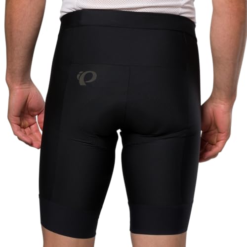 PEARL IZUMI Short masculino de ciclismo de 26,7 cm, respirável com tecido reflexivo., Preto, GG
