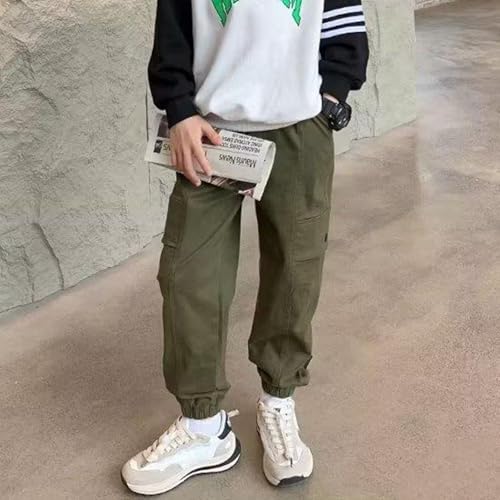 Boys Activewear Summer Casual Cargo Pants Comfortable Loose Fit Trousers Ideal for Sports and Outdoor Activities2