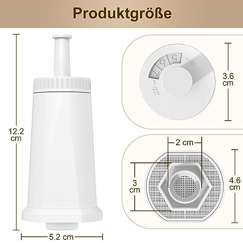 ARETHONE Wasserfilter Ersatz für Sage Filter, Ersatz für Sage Barista Express Pro Wasserfilter… – Ansicht 6