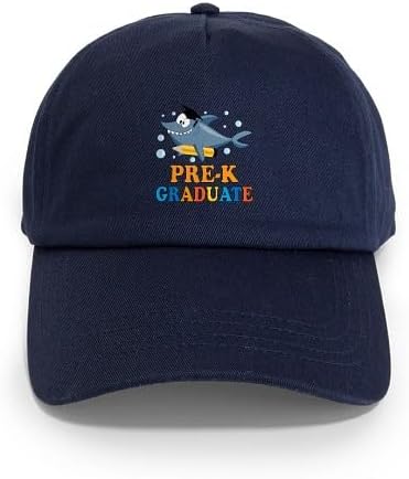 CafePress Preschool Graduate Shark Adjustable Baseball Cap