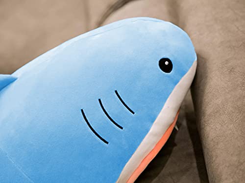 Image of HUG 'n' FEEL SOFT TOYS Shark Soft Toys, Baby Toys, Kids Toy, Toy for Girl, Birthday Gift for Girl Plush & Stuffed Toys