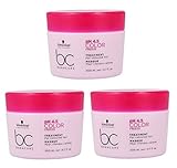 Schwarzkopf 3 er Pack Schwarzkopf BC Color Freeze pH 4.5 Mask 200 ml