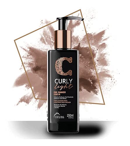 Kit Leave In Truss Ativador De Cachos Curly Light 250ml 2 Unid