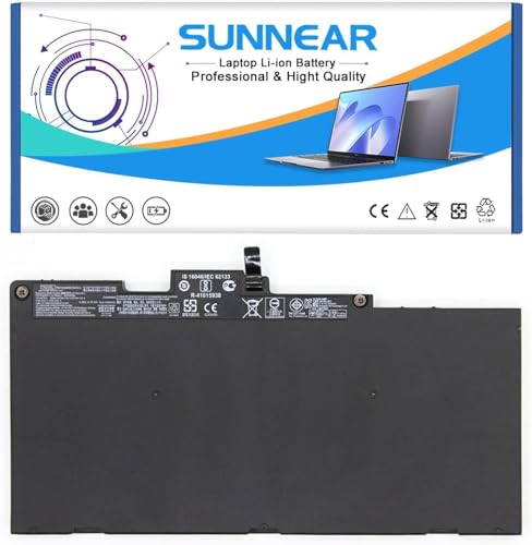 SUNNEAR TA03XL CS03XL 854047-421 Battery for HP EliteBook 745 755 840 848 850 G4 hp ZBook 14U 15U G4 Series HSTNN-LB7J HSTNN-IB7L 854047-1C1 996QA101H TA03051XL HSTNN-172C-4 HSTNN-175C-5 854108-850