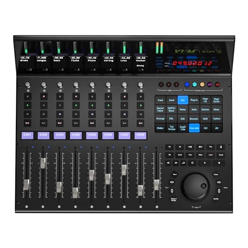 Image of iCON Pro Audio V1-M USB MIDI DAW Control Surface with Motorized Faders