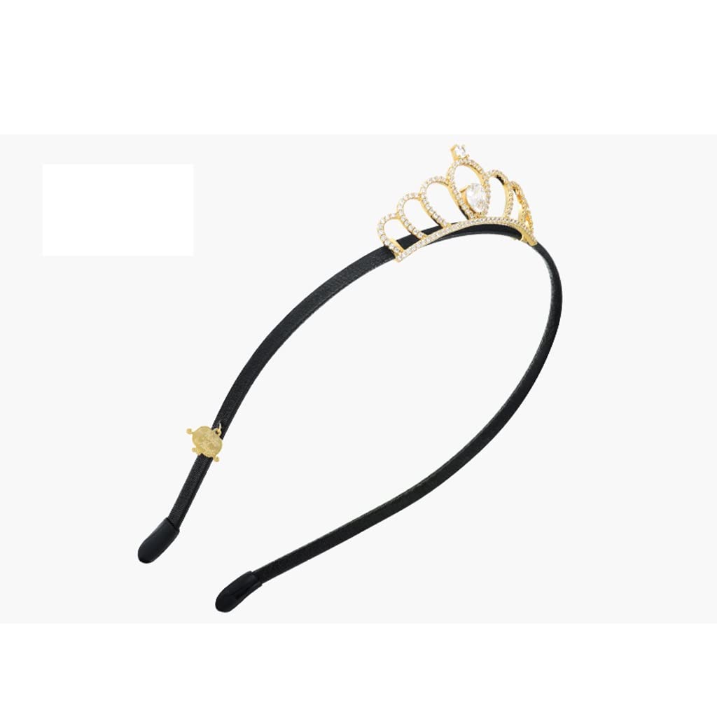 Krone Prinzessin Stil Damen Stirnband Haarband Handgemachte eingelegte Rhinestone Haarbandlegierung Einfache Haarband Haarnadel 2 Arten von Prinzessin-Stil Krone Stirnbänder, Elegant und charmant