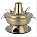 Produktbild Altes Peking Chinesisch Heißer Topf Kupfer Rostfreier Stahl Traditionell Holzkohle Beheizte Suppe Dampfkessel Küche Werkzeuge Kochgeschirr,C,28CM