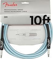 Road-reliable and flexible, Fender Professional Series cables boast a thick gauge with high-quality components that transparently retain your tone without getting in the way. Sporting quiet and resilient spiral shielding, these cables are engineered ...