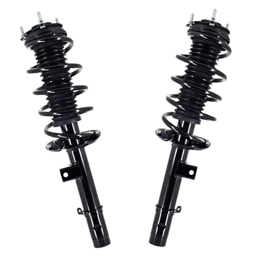 Image of Detroit Axle - 4pc Front End Kit for 2018-2022 Honda Odyssey, 2 Lower Control Arms with Ball Joints 2 Struts with Coil Springs 2019 2020 2021 Suspension Kit Replacement