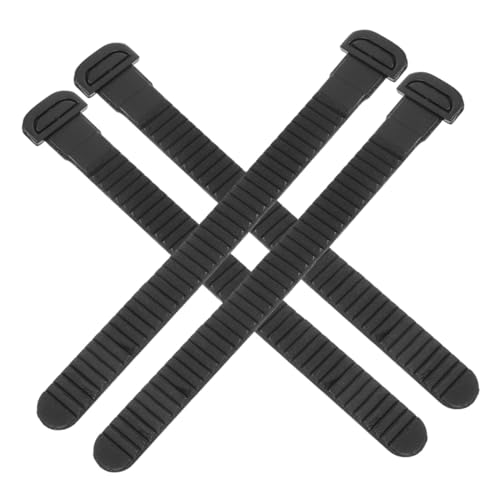 COOLHIYA 4Pcs Roller Skates Buckle Strap for Roller Skate Shoes Portable and Adjustable Fastening Straps for Secure Skating Experience