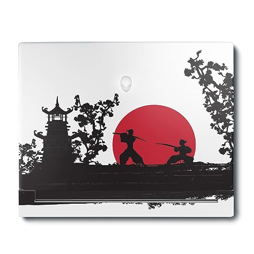Image of MightySkins Skin Compatible with Alienware X16 R1 (2023) Full Wrap Kit - Nihon Samurai | Protective, Durable, and Unique Vinyl Decal wrap Cover | Easy to Apply & Change Styles | Made in The USA