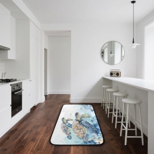 Tapis de cuisine antidérapant pour protéger le sol devant l'évier