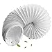 Inntek Tubo di scarico d'aria, flessibile, in PVC, diametro 150 mm, lunghezza 3 m, perfetto per impianti di climatizzazione, asciugatrici e cappe aspiranti