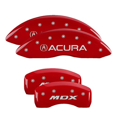MGP Caliper Covers 39011SMDXRD Red Powder Coat Finish 