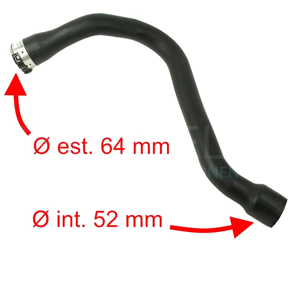 WIELEN COMPATIBILE CON MANICOTTO INTERCOOLER TUBO TURBO ARIA RENAULT SCENIC III, MEGANE III 1.9 DCI 8200804000