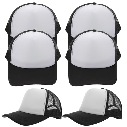 Casquettes de baseball pour sublimation lot de 10 transfert thermique maille respirante