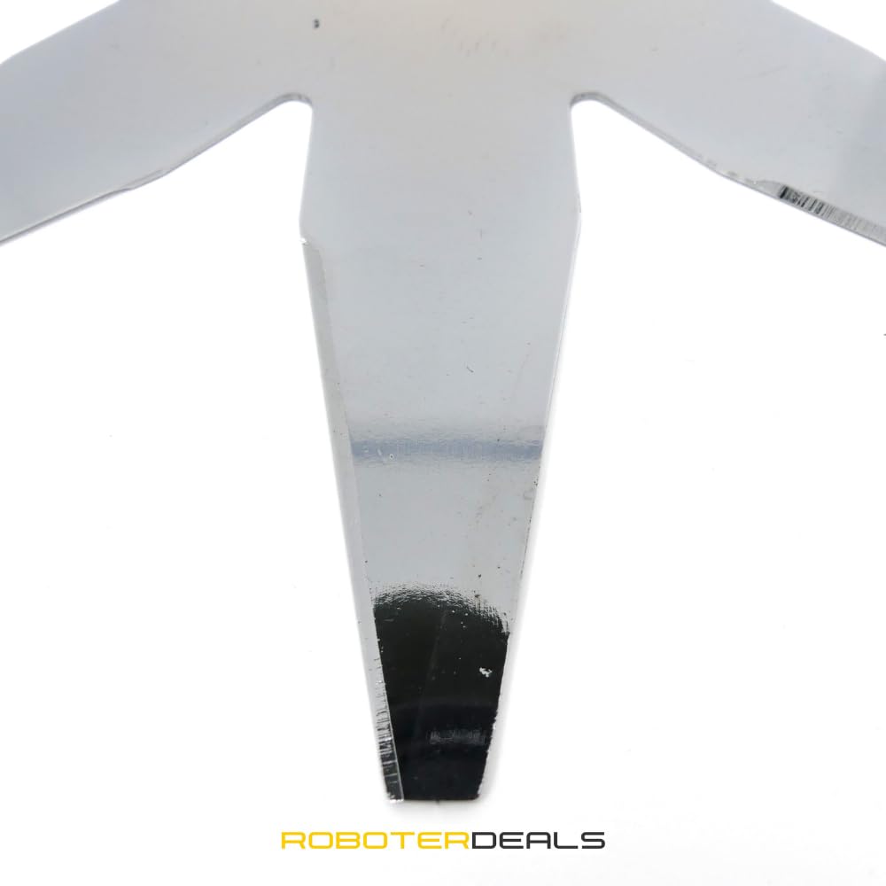 Roboter Deals - Messer, Ersatz-Klinge, Edelstahlmesser (25 cm mit 8 Klingen) für die Ambrogio L60 Basic, Deluxe, Elite Serie Rasenmähroboter.