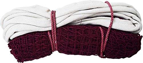 Cotton Badminton Net, Practice Net Court Net, Badminton Nets 21x2.5 ft (Maroon)-image-23