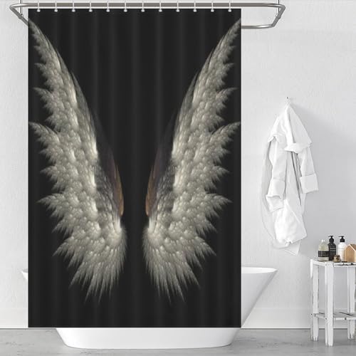 Rideau de douche étanche et durable 122x183cm pour baignoire protectrice - 2