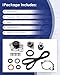 ECCPP Timing Belt Kit with Water Pump Compatible For Volvo C70 S40 S60 S70 S80 V40 V70 XC70 XC90 l4 l5 1.9L 2.3L 2.4L 2.5L 3.2L TCKWP331 AWK1240 TB331LK1 TWPVV01