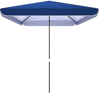 Rectangular Outdoor Parasols,Garden Umbrella Table Umbrella,Sun Protection Waterproof,Uv Protection,Market Umbrella Beach Umbrella Terrace Umbrella Balcony Um,A-2 * 2M