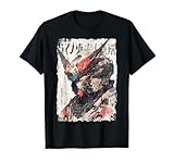 Cyberpunk Japanese cyborg futuristic robot T-Shirt, Small