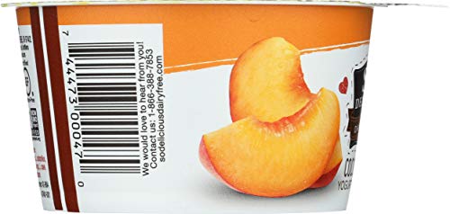 SO DELICIOUS Peach Coconut Milk Yogurt, 5.3 OZ