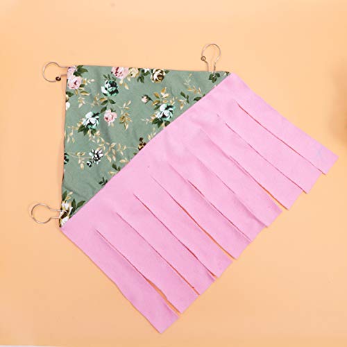 VILLCASE Rede de Papagaio Gaiola de PÃ¡ssaro Habitat de Rede RÃ©ptil DecoraÃ§Ã£o para Escalada Algod