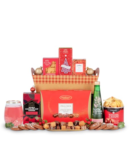Image of Fireside Goodies - Luxury Christmas Hamper with Sweet & Savoury Treats