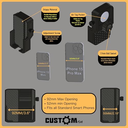 Phone Holder for Dodge Charger 2011-2023 / Cradle Mount