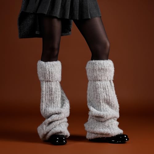 Image of Theater Women's Plush Leg Warmer | Ultra Soft Knit | Cozy Winter Leg Warmer for Women | Free Size