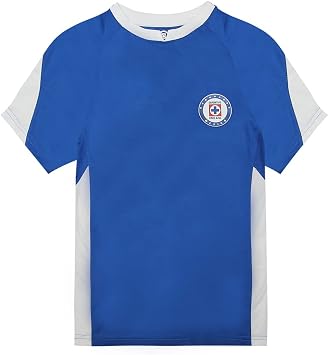 Icon Sports Youth Cruz Azul Soccer Poly Shirt Jersey -02