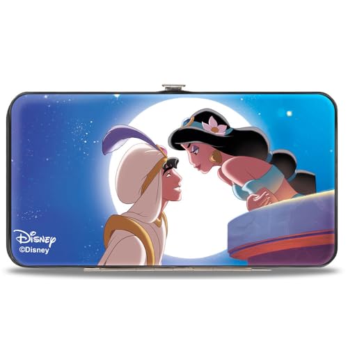 Buckle-Down Women's Hinge Wallet-Aladdin Jasmine, 7" x 4"2