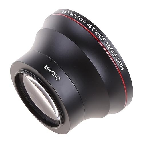 High Definition Wide-angle Macro Lens 49/52/55/58mm 0.43X for D7000 D5500 D5200