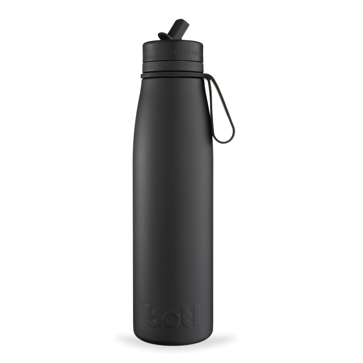 onegreenbottle EVOLUTION Stainless Steel Bottle, Triple-Walled Isothermal Insulated Water Bottle - Leakproof Bottle for Hot and Cold Drinks (Vamp Black V2) — image 1