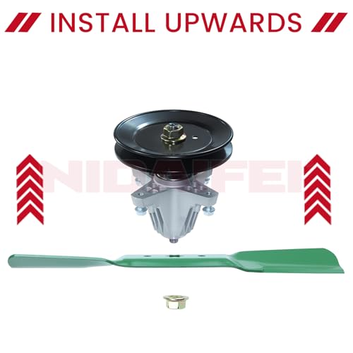 NIDAIFEI 3 Pack 942-05056 High Lift for Cub Cadet 54" ZT1-54 Mower Blades by NIDAIFEI - Used condition - Image 7